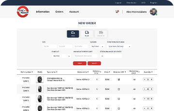 An example of a website created by our team